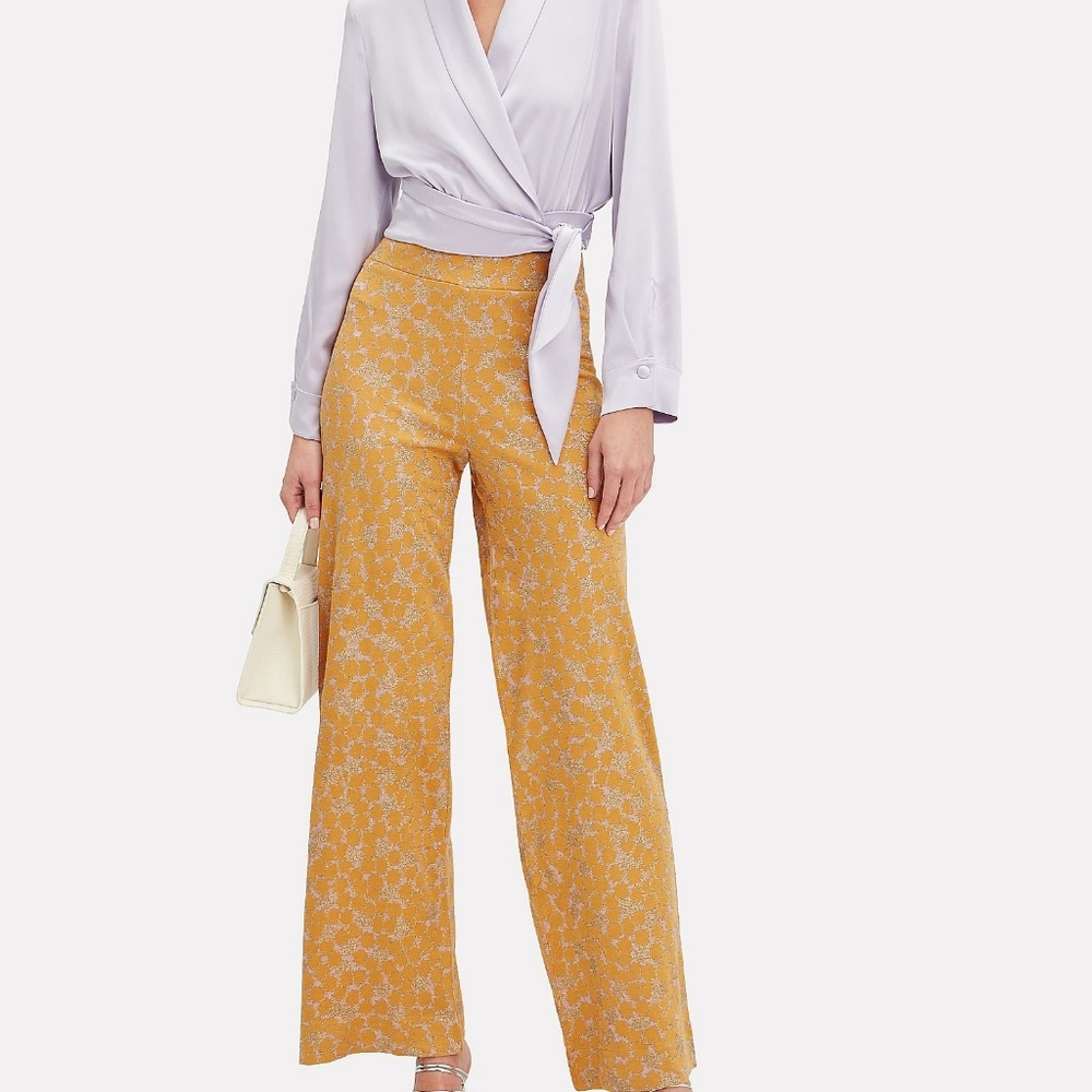 Stine Goya this season gold magic knit pants